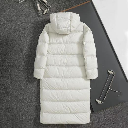 D121815九格长款连帽羽绒服轻盈保暖不厚重外套男女同款 商品图12