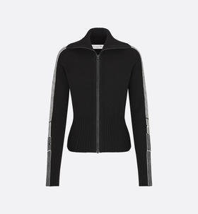 【特价】DR-S Alps字母拉链黑开衫