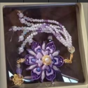 盘扣-九紫宝相花（压襟款）