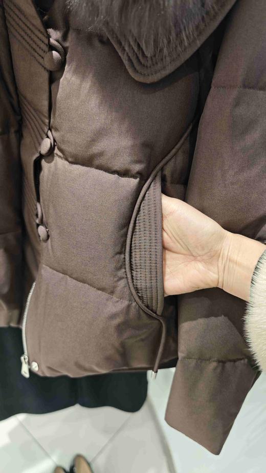 54S127狐狸毛领鹅绒服 商品图4