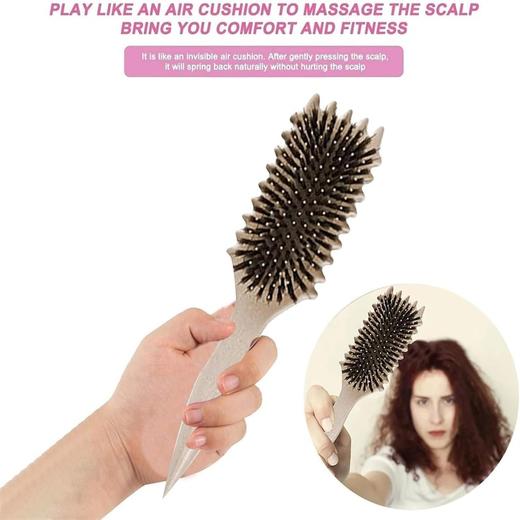 卷发造型梳 定义型3D梳子 减少拉扯毛躁 适用所有发质的定义造型梳子 商品图4