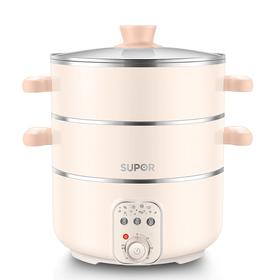 苏泊尔 SUPOR多用途锅 电蒸锅 多功能家用电火锅 大容量不沾锅电煮锅 11L蒸煮涮多功能锅苏泊尔电蒸锅 ZN26YK18