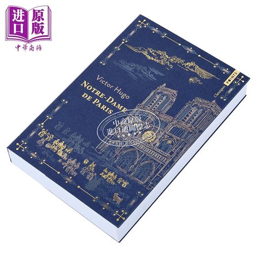 预售 【中商原版】【法文版】巴黎圣母院 Notre Dame de Paris 法文原版 Victor Hugo 维克多 雨果 世界经典名著 商品图1