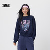 森马卫衣女春季宽松落肩图案印花套头衫潮酷时尚小众复古街头上衣 商品缩略图1