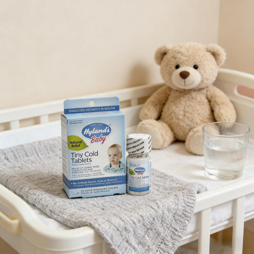 美国Hyland's Tiny Cold宝宝舒缓小片125粒 商品图3