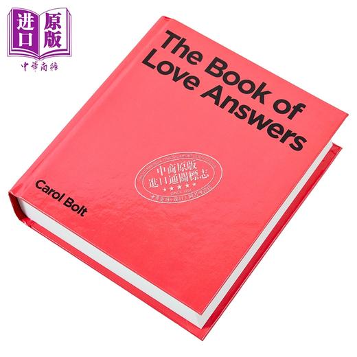 【中商原版】答案之书 关于爱 解答问题 卡罗尔博尔特娱乐性的续集 The Book Of Love Answers 英文原版 Carol Bolt 商品图1