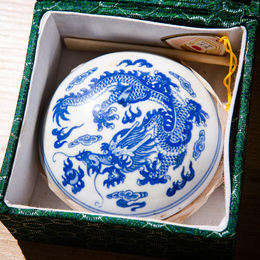 80年代上海西泠印社制“美丽朱砂印泥”(二两装) 商品图3