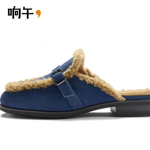 【陈小舒专属】响午羊驼毛圈穆勒拖鞋 商品图2