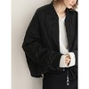 【瑕疵】COCOBELLA100%醋酸短款棉服女绗棉棒球服秋冬夹克外套MF3042 商品缩略图0