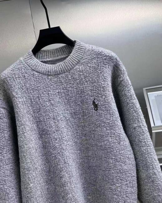 D121806男装精典标准版圆领针织羊毛衫时尚百搭男款毛衣 商品图4