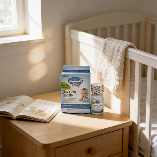 美国Hyland's Tiny Cold宝宝舒缓小片125粒 商品图2