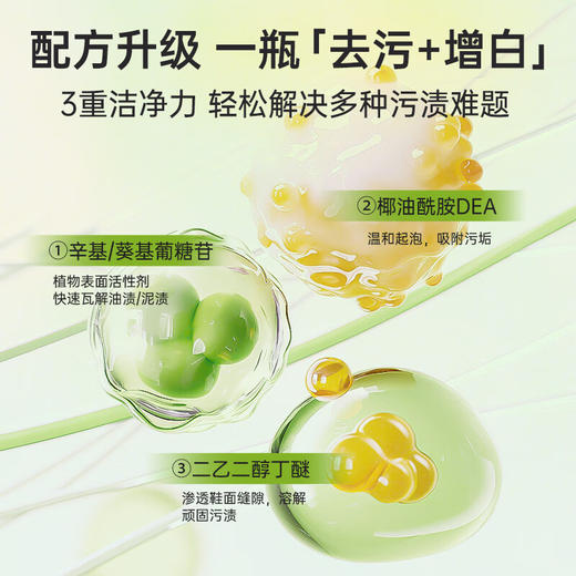 巨奇-小白鞋清洁剂绿罐360ml 商品图5