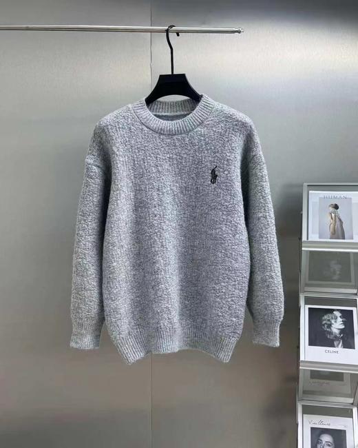 D121806男装精典标准版圆领针织羊毛衫时尚百搭男款毛衣 商品图2