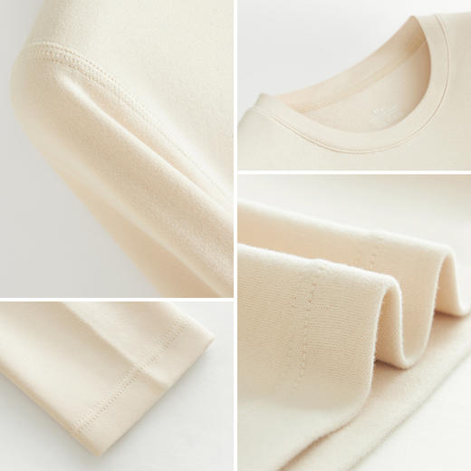 爱帝双面磨绒加厚防寒保暖舒柔暖衣套男/女款可选 商品图4