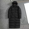 D121815九格长款连帽羽绒服轻盈保暖不厚重外套男女同款 商品缩略图9