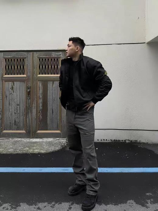 D121808新款秋冬立领美式工装高街痞帅cleanfit飞行员三防棉衣棉服 商品图8