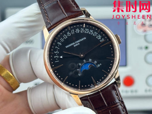 全新升级版 Vacheron constantin 经典之美品鉴江诗丹顿 GR传承系列4010U 逆跳日历款 男士腕表 4010U/000R-B329 商品图3