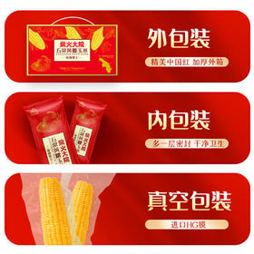 柴火大院 五常黄糯玉米 3.52斤(220g*8根) 杂粮礼盒 低脂粗粮 早餐 东北 /粮油调味 /杂粮 /谷米类