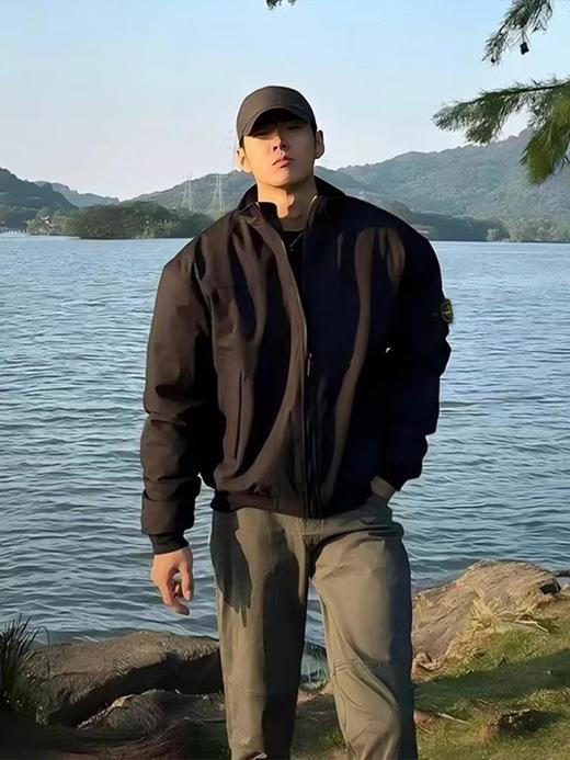 D121808新款秋冬立领美式工装高街痞帅cleanfit飞行员三防棉衣棉服 商品图9