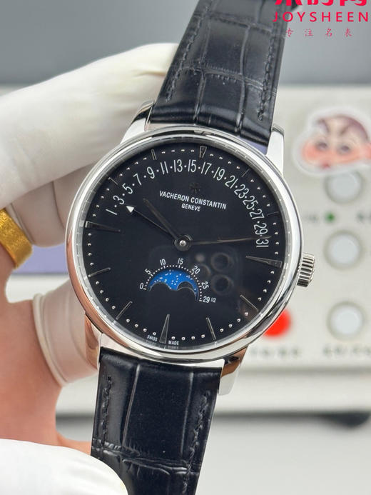 全新升级版 Vacheron constantin 经典之美品鉴江诗丹顿 GR传承系列4010U 逆跳日历款 男士腕表 4010U/000R-B329 商品图4