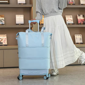 博跃凯可折叠三段式扩容行李箱