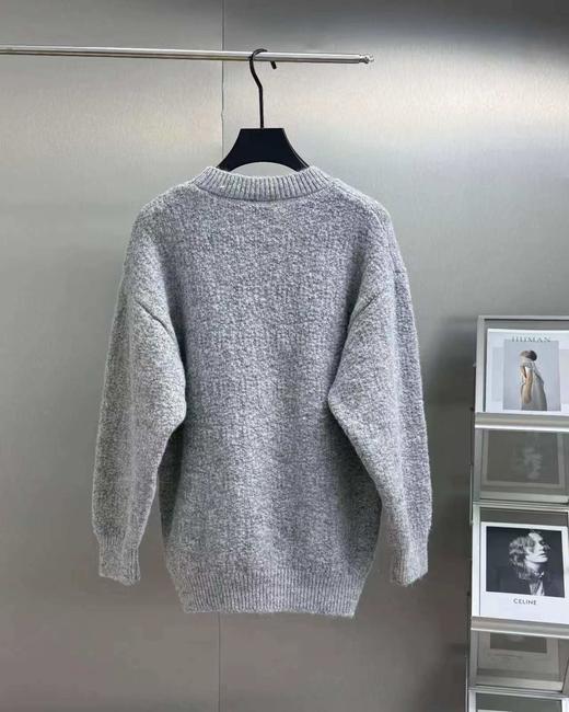 D121806男装精典标准版圆领针织羊毛衫时尚百搭男款毛衣 商品图3