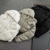 D121815九格长款连帽羽绒服轻盈保暖不厚重外套男女同款 商品缩略图3