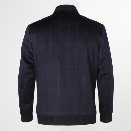 Marco Azzali 藏青色棒球领夹克 JJ57106A1 商品图1