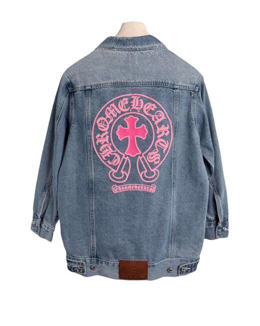 女款立体logo牛仔外套la009 商品图1