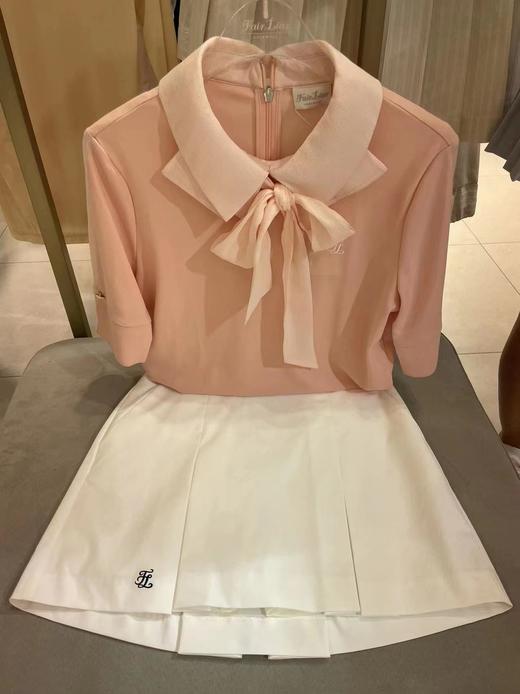 春夏新款女士绢感丝巾中袖polo衫，大气时尚又清新！W222119-24 商品图1