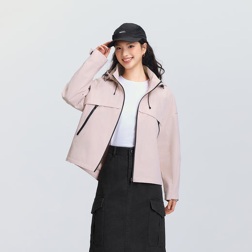 都市护身服|森马中国国家地理系列外套女春季防风三防插肩袖夹克 商品图2