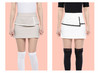 Fairliar仙女家荷叶包裙，高腰版型上身很拉比例，修饰腿型。W821145-40 商品缩略图0