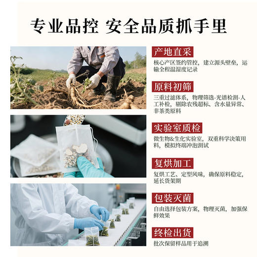 【女神节】喜善花房 每日轻养花茶全家福（13包）285g 商品图3