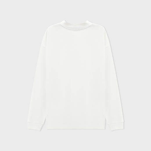 【新品上新】HX 冬季中领长袖T恤S102540020102 商品图3