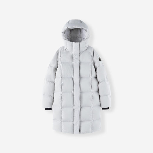 【新国标 真羽绒】森林棠亲子中长款白鸭连帽羽绒服80932508 防泼水 耐磨抗造 轧光尼丝纺 90绒子白鸭绒 微宽松插肩袖版 厚实保暖 无惧雨天雪天 商品图7