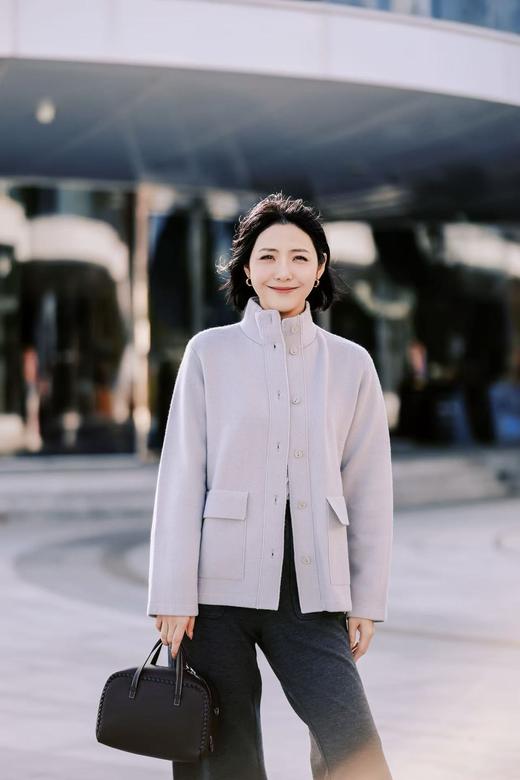 MAISON COVET 纯山羊绒廓形外套 商品图1