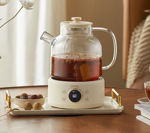 【18000积分+0.1元】全玻璃养生壶家用纯玻璃小型办公室煮茶壶器炖煮一体烧水壶 商品图0