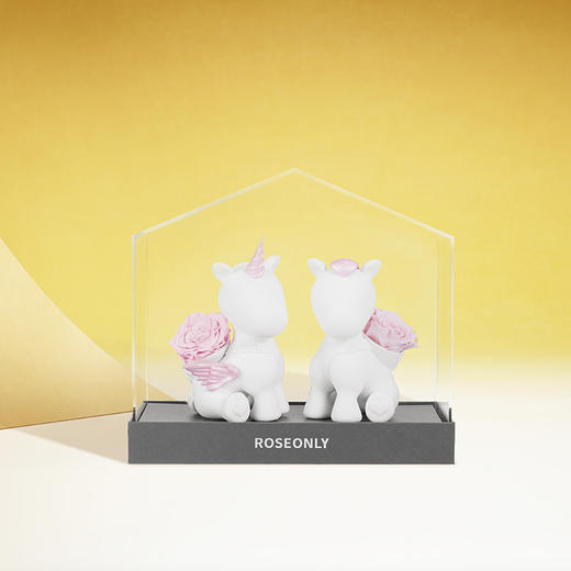 【爱之屋-公仔】ROSEONLY诺誓 永生玫瑰 公仔系列 爱之屋公仔 心意熊  送朋友 商品图1