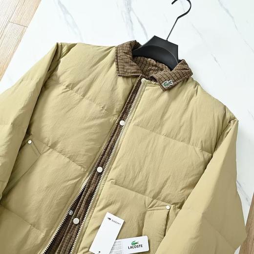 法国e鱼25ss冬季新款男士翻领假两件休闲羽绒服！ 商品图4