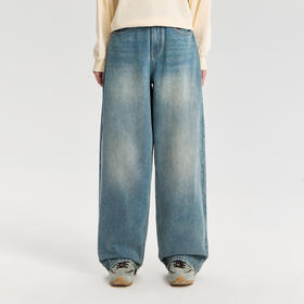 笛莎Deesha青少年女童裤子2026春季女童春季牛仔裤萝卜裤