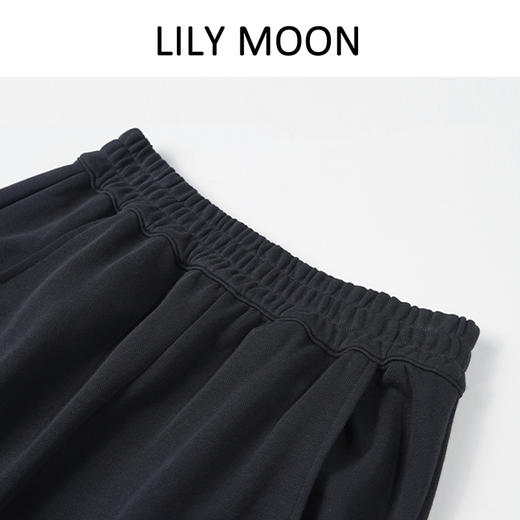 LILY MOON松弛解构设计感修身香蕉裤 商品图1