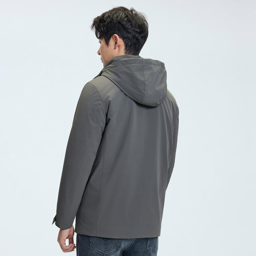 【门店同款&鸭绒】圣得西连帽羽绒服2025年冬季男士休闲户外外套 商品图2