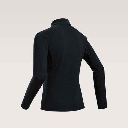 KAILAS凯乐石 XM3 女款半开胸立领美丽诺羊毛T恤 KG2537213 商品图2