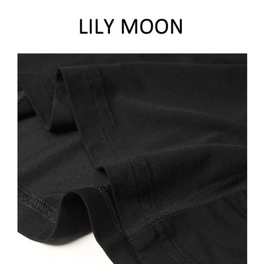 LILY MOON马油三角贴设计感打底衫 商品图4