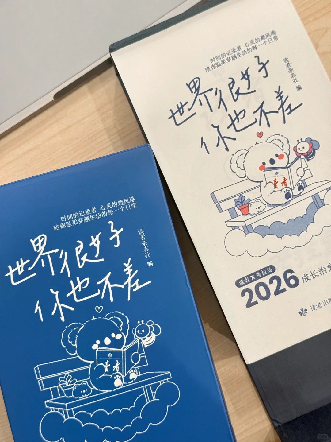 2026年读者成长治愈日历 世界很好你也不差 读者X考拉岛 日历台历
