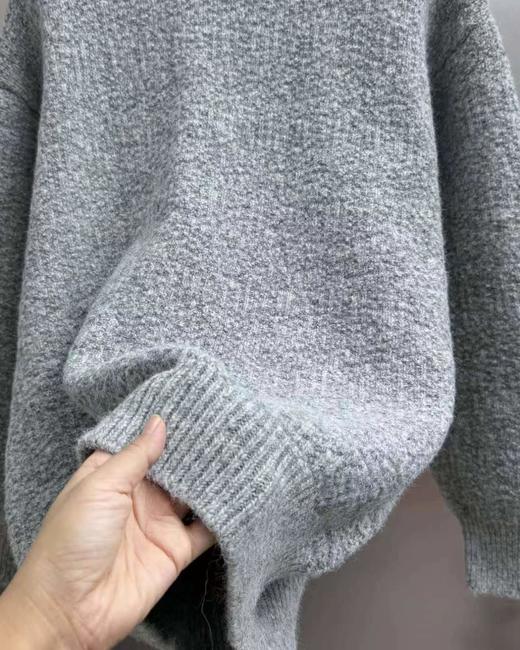 D121806男装精典标准版圆领针织羊毛衫时尚百搭男款毛衣 商品图8