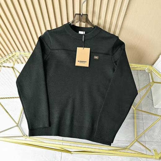 芭宝莉2025冬季男士圆领加绒加厚针织毛衣打底衫！ 商品图0