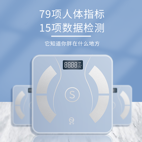 扬子JS-2629体脂秤(蓝色)