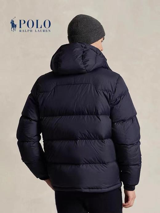 D121813新款圣诞拼色连帽可拆卸羽绒服外套男女同款 商品图7