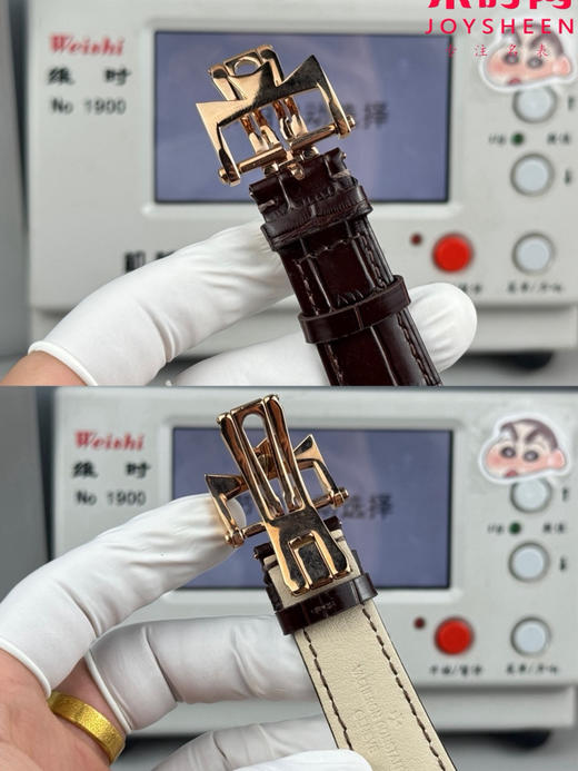 全新升级版 Vacheron constantin 经典之美品鉴江诗丹顿 GR传承系列4010U 逆跳日历款 男士腕表 4010U/000R-B329 商品图8